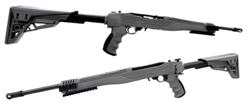 Picture of RUGER 10/22 22LR RIFLE ATI STRIKEFORCE GRAY SIDEFOLDING STOCK 18.5" 1-10RD MAG 31176