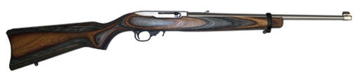 Picture of RUGER 10/22 CARB 22LR SS/BLK/BRN LAM 1273