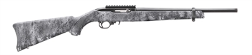 Picture of Ruger 10/22 Carbine, Semi-automatic Rifle, 22 LR, 16.12" Barrel, Threaded 1/2X28, Satin Finish, Black, Kryptek Typhon Synthetic Stock, 10 Rounds, 1 Magazine 31215