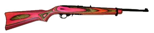 Picture of RUGER 10/22 CARBINE PINK/BLACK LAM 1222