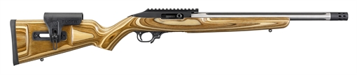 Picture of RUGER 10/22 COMP 22LR RIFLE 16.1" NATRL BRN LAM STOCK/STAINLESS 10RD 31127