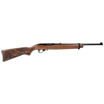 Picture of Ruger 10/22 Custom Engraved Whitetail Series Carbine Rifle .22 LR 10rd Magazine 18.5" Barrel Wood 1103 MODWT22