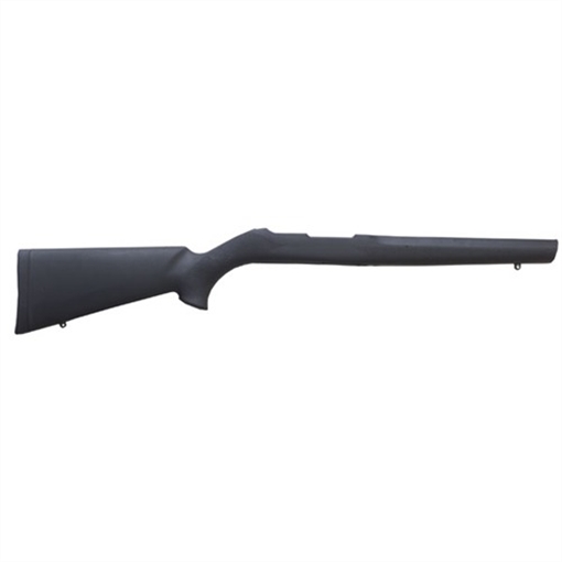 Picture of Hogue OverMolded Rifle Stock Aluminum Pillar Bedded Black Synthetic for Ruger 10/22 with .920 Diameter Barrel 22010