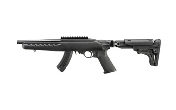 Picture of Ruger 10/22 Short Barrel Rifle .22 LR 15rd Magazine 8" Threaded Barrel Matte Black Finish NFA item 33000