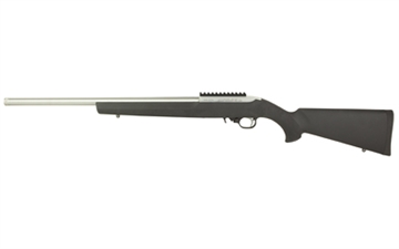 Picture of Ruger 10/22 Light Varmint Target, TALO Edition, Semi-automatic Rifle, 22 LR, 20" Threaded Barrel, Hogue Overmolded Stock, Satin Finish, Silver, 10 Rounds, 1 Magazine 31236