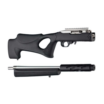 Picture of Hogue RUGER 10/22 TAKEDOWN STOCK THUMBHOLE RUBBER BLK 21060