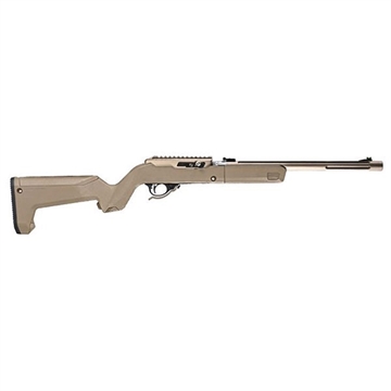 Picture of Magpul Industries X-22 Backpacker Stock, Fits All Ruger 10/22 Takedowns, Including 10/22 Takedowns With Tactical Solutions SB-X Barrels, MOE SL Non-Slip Rubber Butt Pad, Storage Compartment Fits 3-10Rd Magazines, Flat Dark Earth MAG808-FDE MAG808FDE