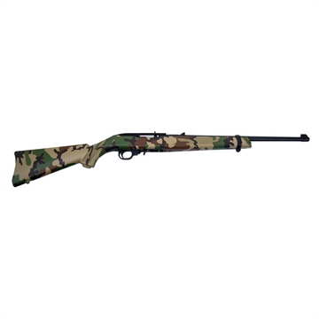 Picture of Ruger 10/22 "Woodsman" Rifle .22LR 10rd Magazine 18.5" Barrel Woodland Camo Stock 31174
