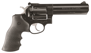 Picture of Ruger GP100 Sports South Exclusive 357 Mag 6 Shot 5" Blued Full Lug Steel Barrel, Blued Cylinder Blued Steel Frame, Black Finger Grooved Rubber Grip, Transfer Bar Safety, Exposed Hammer 1756