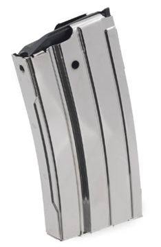 Picture of Ruger Magazine, 223 Remington, 20 Rounds, Fits Mini 14, Nickel Finish, Silver 7366768 90013