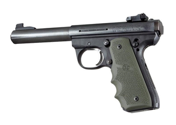 Picture of Ruger 22/45 RP Rubber Grip with Finger Grooves OD Green 82081