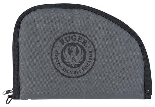 Picture of Ruger Rugged Pistol Case 10" Long Black/Gray Holds 1 Polyester 27452