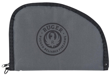 Picture of Ruger Rugged Pistol Case 10" Long Black/Gray Holds 1 Polyester 27452