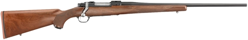 Picture of Ruger Hawkeye Sports South Exclusive Full Size 257 Roberts 4+1 22" Satin Blued Alloy Steel Barrel, Receiver w/Integral Scope Mount, American Walnut Fixed Stock, Right Hand 37115