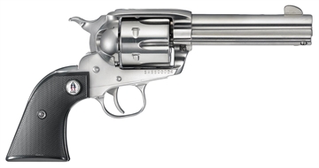 Picture of Ruger Vaquero SASS 357 Mag 6rd 4.62" High Gloss Steel Barrel, Cylinder & Frame, Black Checkered Polymer Grip, Transfer Bar Safety, Montado Hammer (2 of2) 5133