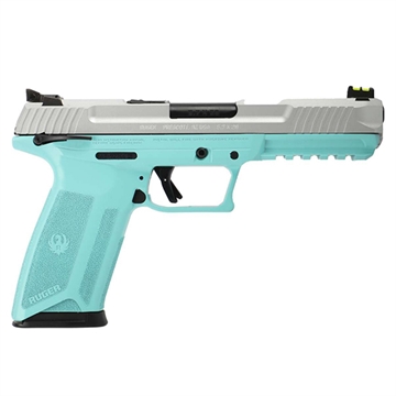Picture of RUGER 57 5.7X28MM 5 TURQUOISE FRAME/SILVER 16406