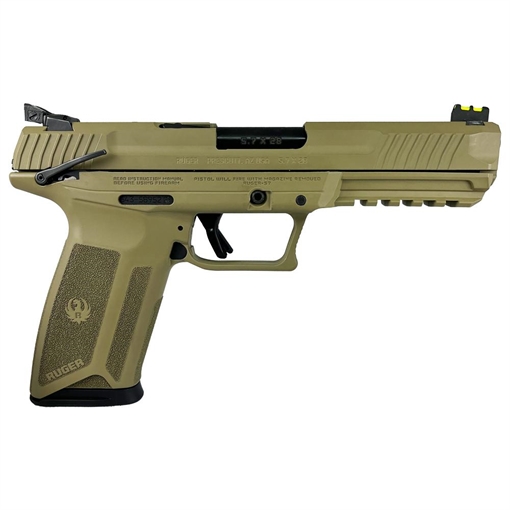 Picture of Ruger 57 Handgun 5.7x28mm 20rd Magazine 4.94" Barrel FDE 16401 MODFDE
