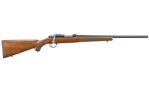 Picture of Ruger 77/22 22 Hornet 6+1 Capacity, 20" Threaded Barrel, Blued Alloy Steel, Integral Scope Mount On A Solid Steel Receiver, American Walnut Stock 7225