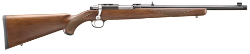 Picture of Ruger 77/44 Rifle .44 Rem 4rd Capacity 16.6" Threaded Barrel  Mag Alloy Blued Steel Wood Stock 7428 736676074280