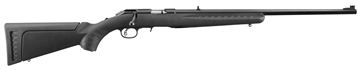Picture of Ruger American Rimfire Standard, Bolt-Action Rifle, 22 LR, 22" Barrel, Satin Blued Finish, Alloy Steel, Black Composite Stock, Adjustable Rear & Fiber Optic Front Sight, 10Rd 08301