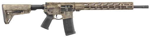 Picture of Ruger AR-556 MPR 5.56x45mm NATO 30+1 18" 4140 Chrome-Moly Steel Barrel, Frazzled Brown Cerakote, Magpul MOE SL Adjustable Stock, Elite 452 Two Stage AR-Trigger, Magpul MOE Grip, Optics Ready 8539