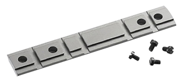 Picture of Ruger 1-Piece Weaver-Style Aluminum Combination 10/22 Rifle Scope Base Adapter - Silver Powder Coated 7366762 90226
