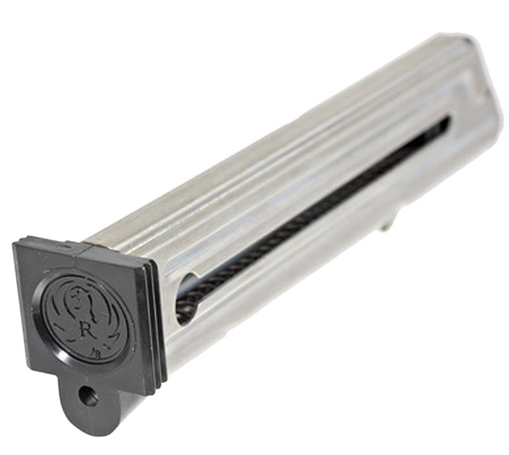 Picture of Ruger Magazine, 22 LR, 10 Rounds, Fits Ruger MKIII/MKIV, E-nickel Finish 90231