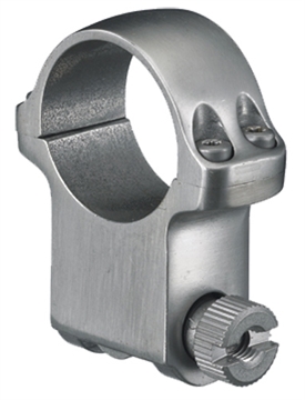 Picture of Ruger Steel Scope Ring - Single (6KHM) 1" Extra High 1.187" Height - Hawkeye Matte Stainless Finish 90292