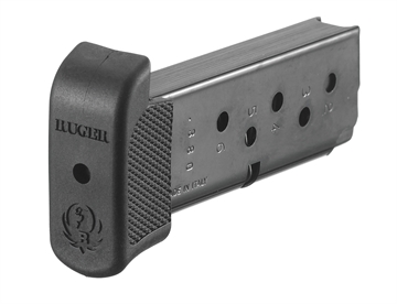 Picture of Ruger Magazine, 380ACP, 7 Rounds, Fits Ruger LCP, Finger Rest, Steel, Blued Finish 90405