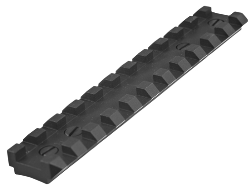 Picture of Ruger Picatinny Rail Black Anodized Steel Fits Ruger 10/22/Charger Pistol 90465