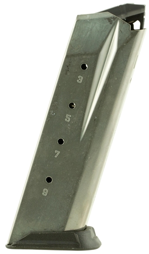 Picture of Ruger Magazine, 45ACP, 10 Rounds, Fits Ruger American, Stainless, Polymer Base 90512