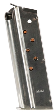 Picture of Ruger Officer Style SR1911 Stainless Steel Magazine 9mm Luger 7/rd 90652