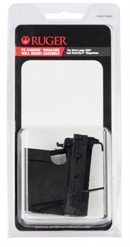Picture of Ruger Mag Well Insert Assembly 9mm Luger 40 S&W Fits Ruger PC Carbine, Compatible w/Ruger SR & Security-9 Mags Black Polymer 90653