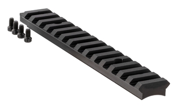 Picture of Ruger Picatinny Rail Black Anodized Aluminum Fits Ruger American Rifle Short Action 90671