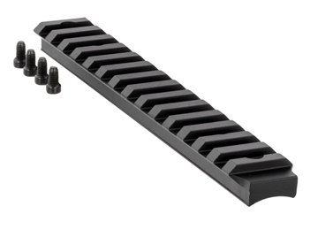 Picture of Ruger Picatinny Rail Black Anodized Aluminum Fits Ruger American Rifle Long Action 90672
