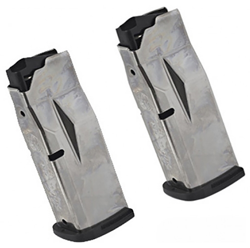 Picture of Ruger Magazine, 9MM, 10 Rounds, Fits Ruger MAX-9, 2 Pack Steel, Silver 90714