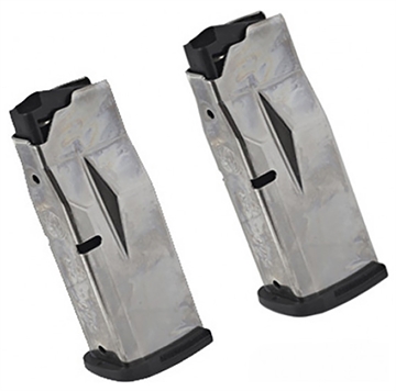 Picture of Ruger Magazine, 9MM, 10 Rounds, Fits Ruger MAX-9, 2 Pack Steel, Silver 90714