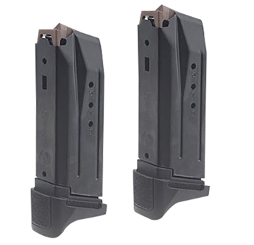 Picture of Ruger Magazines, 380 ACP, 10 Rounds, Fits Ruger Security-380, Steel, Black, 2 Pack 90729