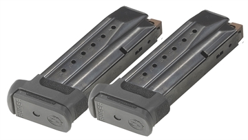 Picture of Ruger Magazines, 380 ACP, 15 Rounds, Fits Ruger Security-380, Steel, Black, 2 Pack 90731