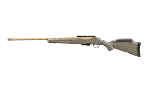 Picture of Ruger American Gen II Predator Rifle .223 Rem 5rd Magazine 22" Fluted Threaded Burnt Bronze Barrel Green Splatter Stock 56909