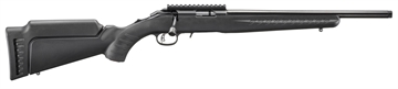 Picture of Ruger American Rimfire Rifle .22 WMR 9rd Magazine(1) 16.1" Threaded Barrel Black Synthetic Stock 8392