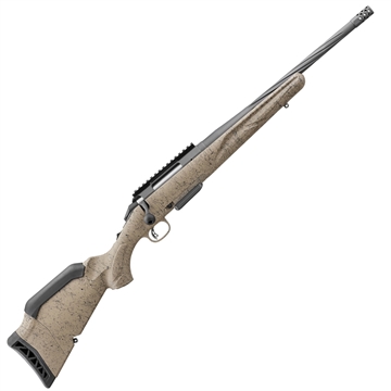 Picture of Ruger American Gen II Ranch Rifle .223 Rem 5rd Magazine 16.1 Fluted Threaded Barrel FDE Splatter Stock 56908