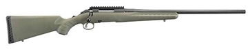 Picture of Ruger American Predator Full Size 6mm Creedmoor 3+1 22" Matte Black Threaded Barrel, Matte Black Steel Receiver w/Picatinny Rail, Moss Green Fixed Synthetic Stock Right Hand 26948