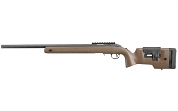 Picture of Ruger American Rimfire Long-Range Target 22 LR 10+1 22" Threaded Bull Barrel, Matte Blued Alloy Steel, Speckled Black/Brown Laminate Stock, Accepts All 10/22 Magazines, Optics Ready 8378