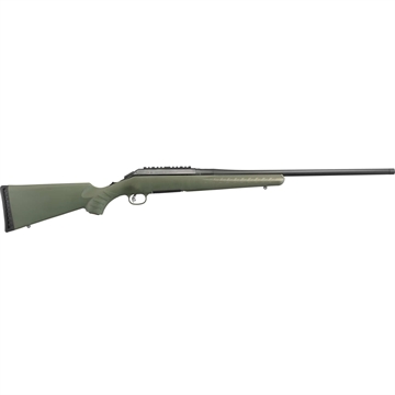Picture of Ruger American Rifle Predator, Bolt-Action Rifle, 6.5 Creedmoor, 22" Threaded Barrel(5/8" -24), Matte Black Finish, Alloy Steel, Moss Green Composite Stock, Left Hand, 4Rd Rotary Magazine 7366761 16977