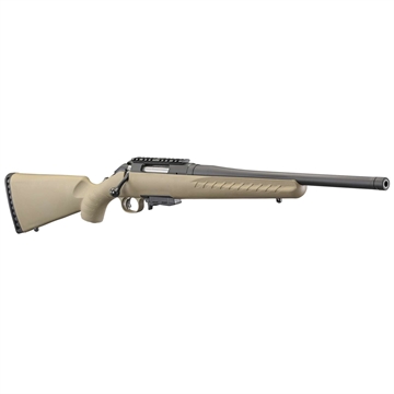 Picture of Ruger American Ranch Full Size 7.62x39mm 5+1 16.12" Matte Black Threaded Barrel, Picatinny Rail Steel Receiver, Flat Dark Earth Fixed Synthetic Stock, Right Hand 16976