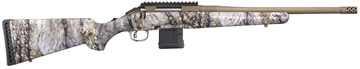 Picture of Ruger American, TALO, Bolt Action Rifle, 223 Remington, 16.12" Barrel, Camo Finish, Synthetic Stock, 20 Round 36918