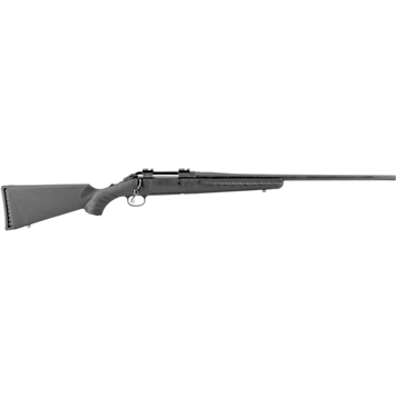 Picture of Ruger American 243 Win 4+1 22" Matte Black Alloy Steel Barrel, Matte Black Steel Receiver w/Picatinny Rail, Black Fixed Synthetic Stock, Right Hand 6904