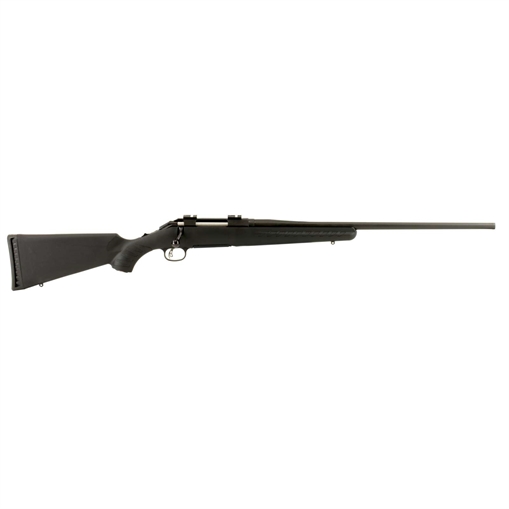 Picture of Ruger American Full Size 7mm-08 Rem 4+1 22" Matte Black Alloy Steel Barrel, Matte Black Steel Receiver w/Picatinny Rail, Black Fixed Synthetic Stock, Right Hand 6906