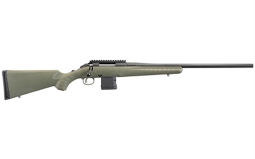 Picture of Ruger American Predator Full Size 223 Rem 10+1 22" Matte Black Threaded Barrel,, Matte Black Steel Receiver w/Picatinny Rail, Moss Green Fixed Synthetic Stock, Right Hand 26944